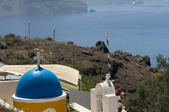 Visite privée d'une demi-journée à Santorin : Oia, Imerovigli et Red Beach