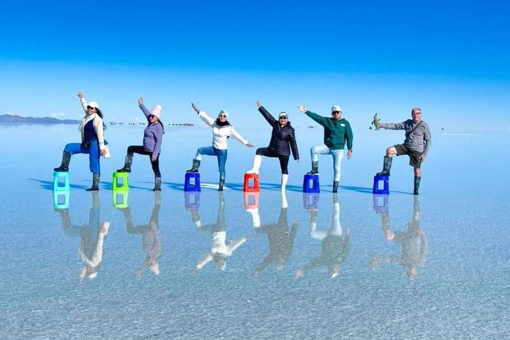 Uyuni Salt Flats 3 - visite d'une journée, se terminant à San Pedro de Atacama