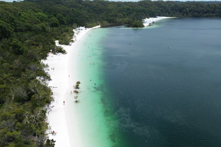 Dagstur till K'gari (Fraser Island) - från Rainbow Beach