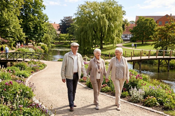 Visite privée du patrimoine à pied dans la vieille ville d'Odense