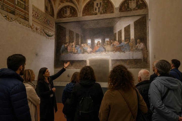 Visita guiada "Última Ceia em Milão" e "Santa Maria delle Grazie - Acesso sem filas"