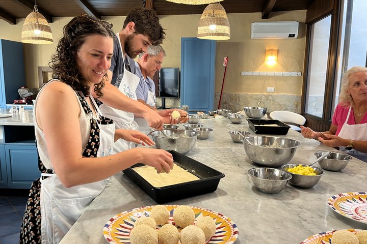 Palermo Siciliaanse kookles met markttour of pasta & gelato