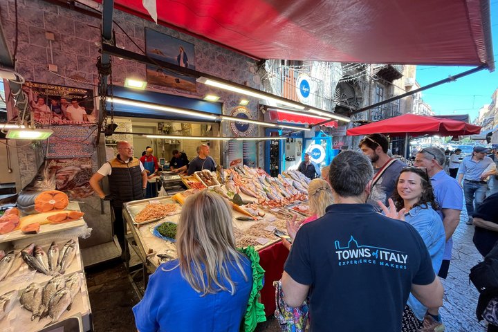 Palermo Siciliaanse kookles met markttour of pasta & gelato