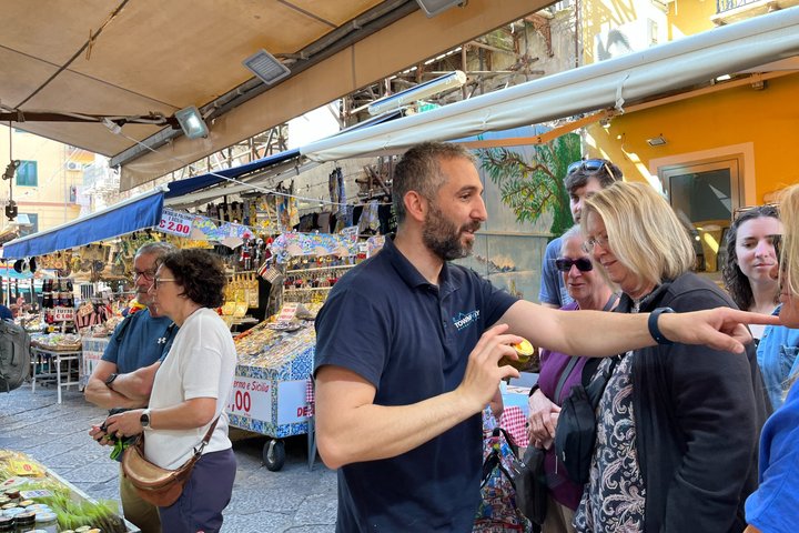 Palermo Siciliaanse kookles met markttour of pasta & gelato