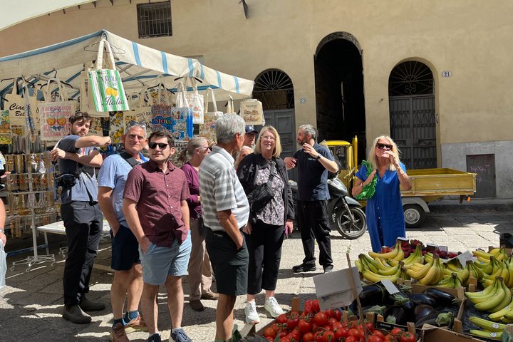 Palermo Siciliaanse kookles met markttour of pasta & gelato