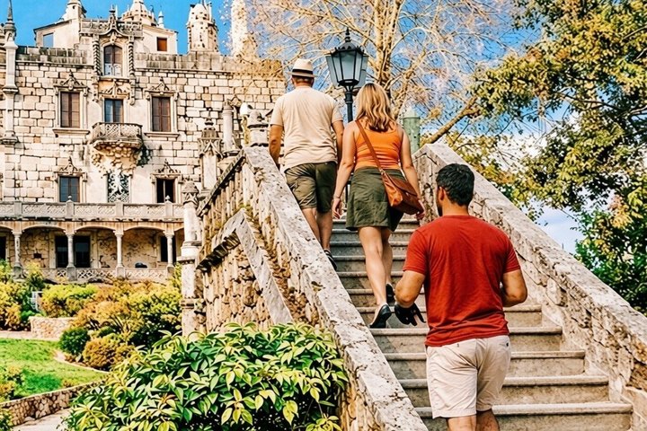 Sintra : Regaleira Guided Tour & Tickets (Add-on Pena, Monserrate)