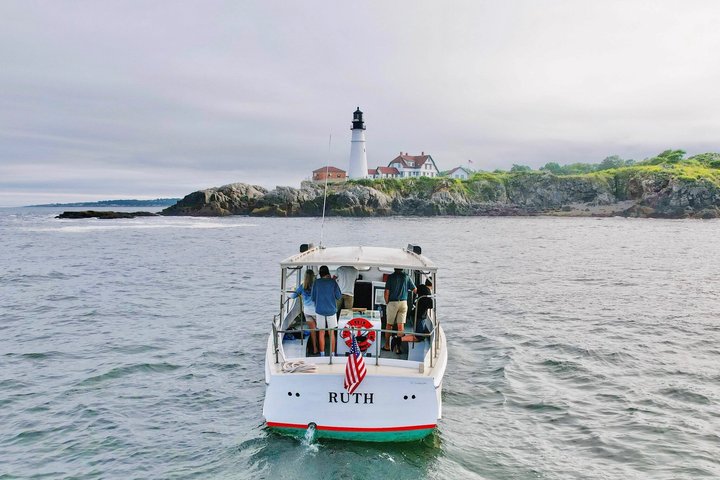 Croisière aux phares de l'après-midi le long de la côte de Portland, dans le Maine