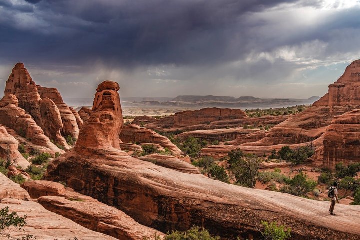 Arches National Park Backcountry: Flykten från folkmassorna