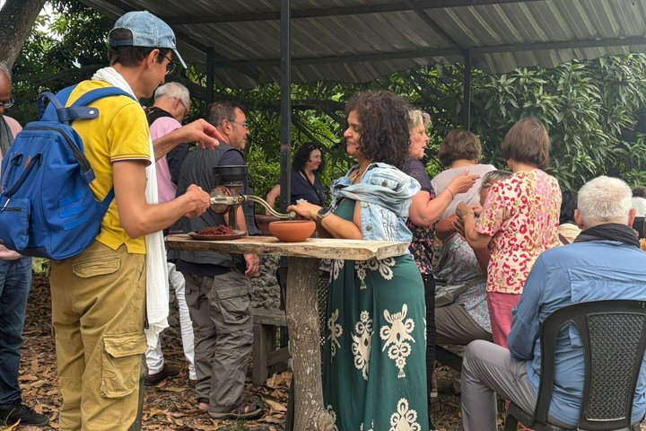 Hacienda CacaoyMango, Gastronomia, Cacao e Fabbrica di Cioccolato