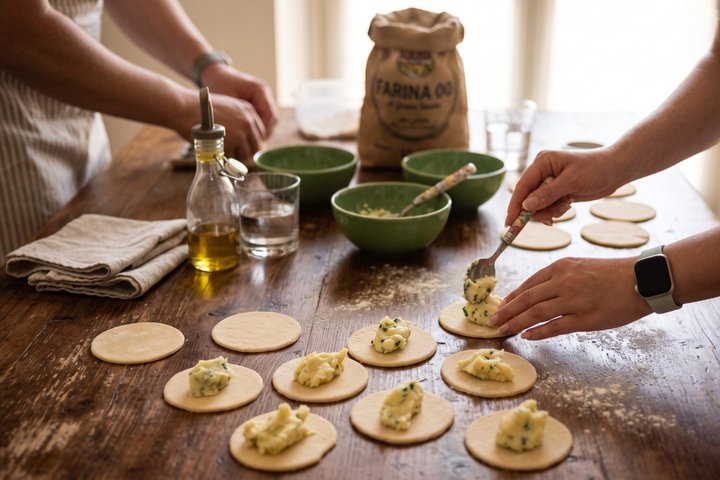 Cagliari Kochkurs : Sardische Ravioli, Wein und lokale Aromen