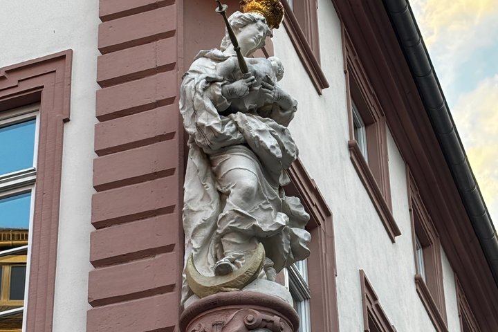 Evening walking tour of Mainz Rhine bank and Old Town