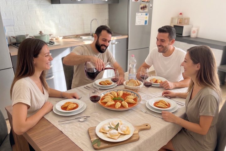 Cagliari Kochkurs : Sardische Ravioli, Wein und lokale Aromen