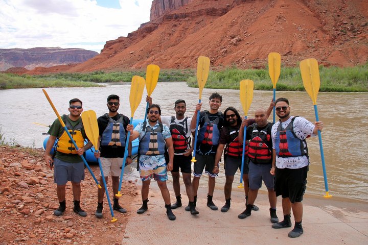 Moab Rivertrippers Escursione di rafting di mezza giornata sul fiume Colorado ~ DIVERTIMENTO!