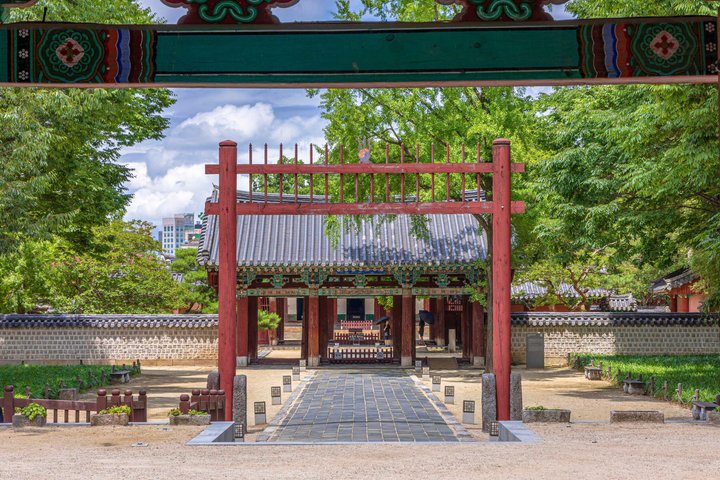 Jeonju Hanok Village och Maisan Mountain privat grupptur