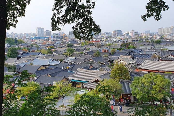 Jeonju Hanok Village och Maisan Mountain privat grupptur