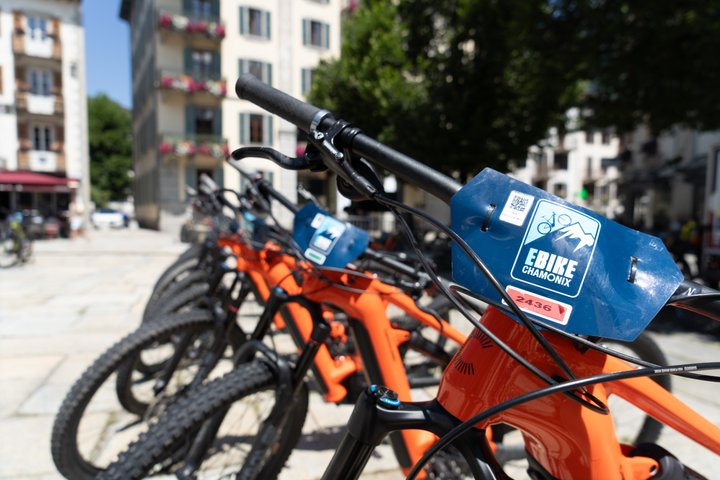 Chamonix aluguel de temporada de mountain bike elétrico para aventuras paisagísticas