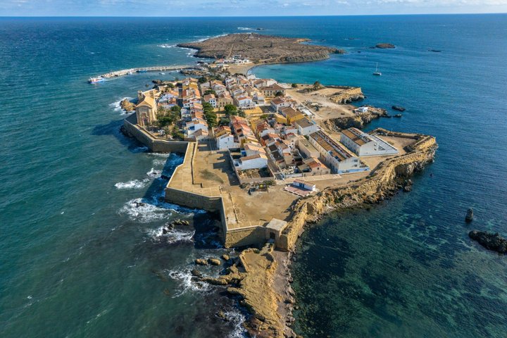 Excursion d'une journée sur l'île de Tabarca et Santa Pola au départ de Murcie