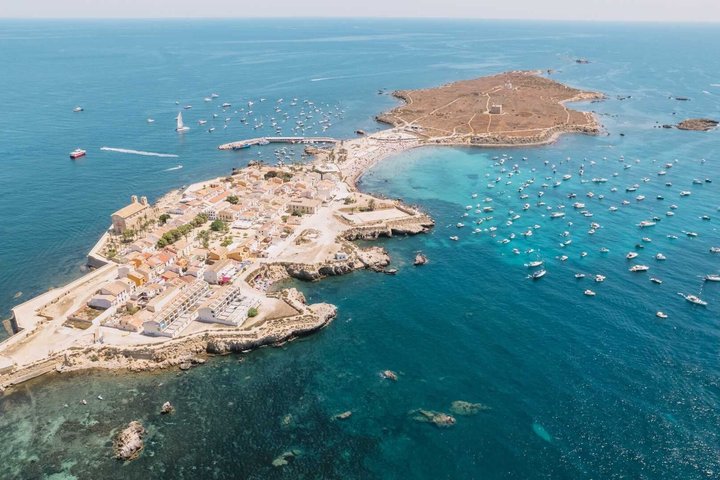 Excursion d'une journée sur l'île de Tabarca et Santa Pola au départ de Murcie