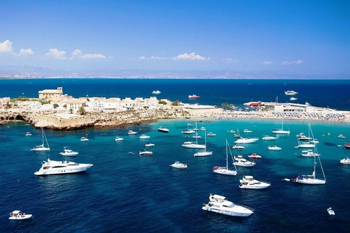 Excursion d'une journée sur l'île de Tabarca et Santa Pola au départ de Murcie