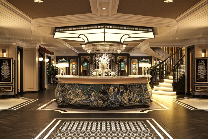 6 STJERNES SERVICE - ORIENT LEGACY på vej til Halong Bay & Lan Ha Bay