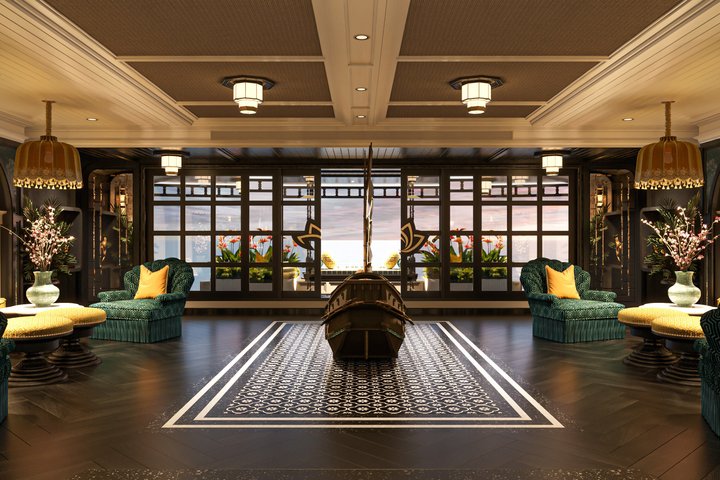 6 STJERNES SERVICE - ORIENT LEGACY på vej til Halong Bay & Lan Ha Bay