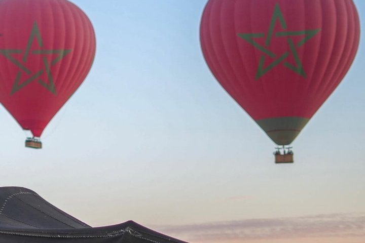 Agadir: Sunrise Hot-Air Balloon ride med morgenmad og transfer