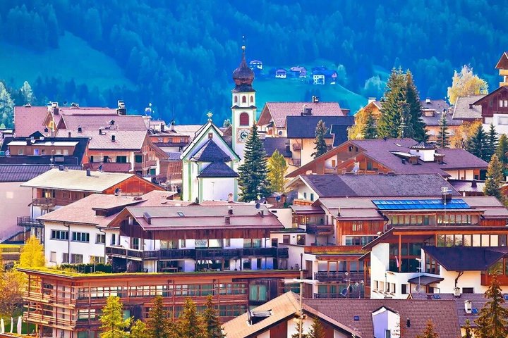 Excursión privada exclusiva de un día a Dolomitas Orientales en coche desde Bolzano