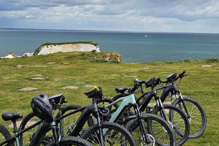E-sykkel tur til Old Harry Rock, Dorset