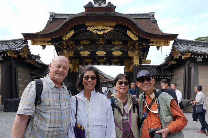 Strandutflykt: Privat heldagstur i Kyoto från hamnarna i Osaka/Kobe
