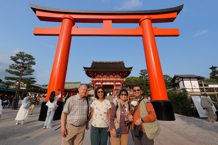 Strandutflykt: Privat heldagstur i Kyoto från hamnarna i Osaka/Kobe