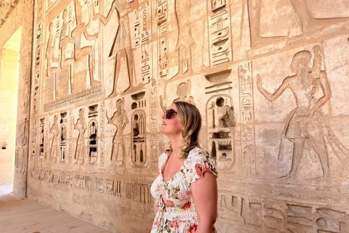 Gita privata di un giorno a Luxor da Hurghada e Valle dei Re