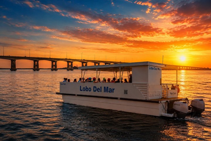 Crucero al atardecer por South Padre Island