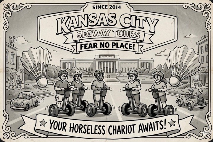 Segwaytour door Kansas City: kunst en zweefvliegen