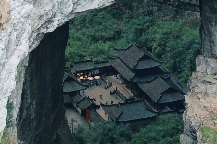 Chongqing Wulong Natural tre ponti e gola di Longshuixia