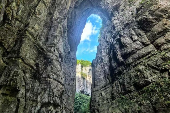 Chongqing Wulong Natural tre ponti e gola di Longshuixia