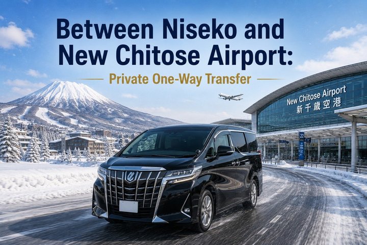Zwischen Niseko und New Chitose Airport : Privater Hin- und Rücktransfer
