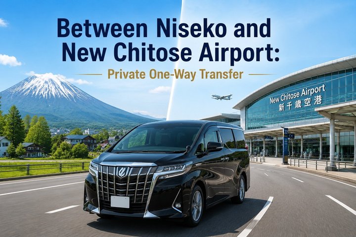 Zwischen Niseko und New Chitose Airport : Privater Hin- und Rücktransfer