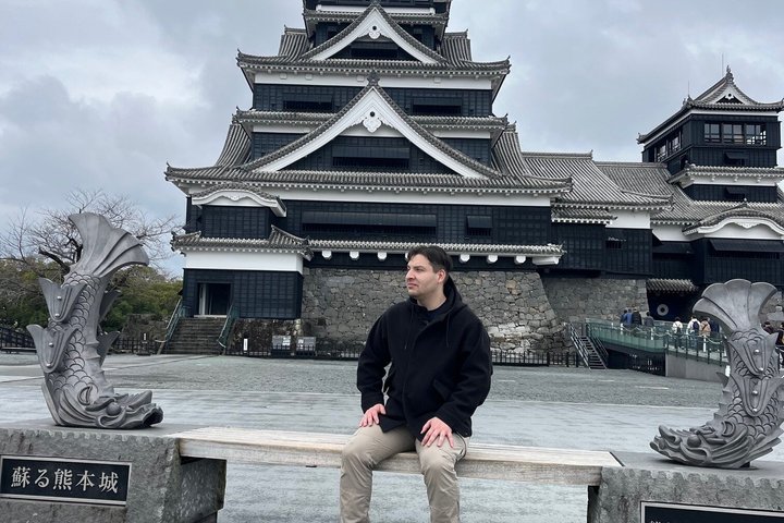 Kumamoto tilpasset halvdagstur med licenseret lokal Vejleder