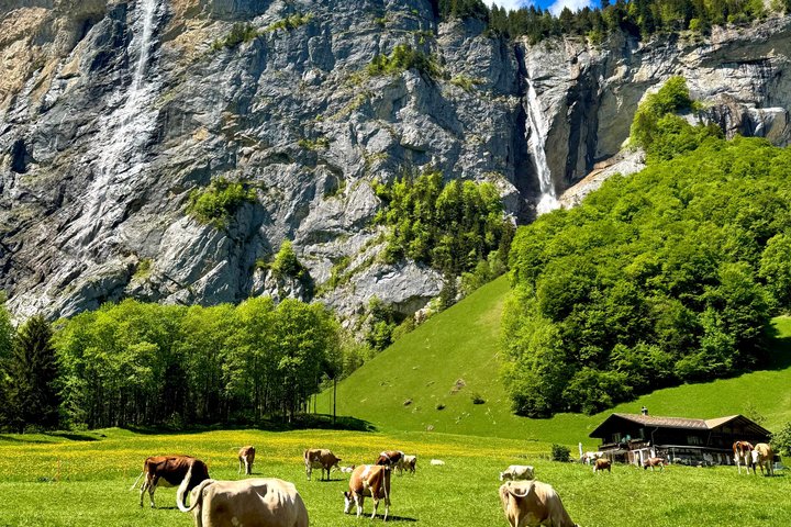 Lauterbrunnen E-Bike Tour - Trümmelbachfälle & versteckte Täler