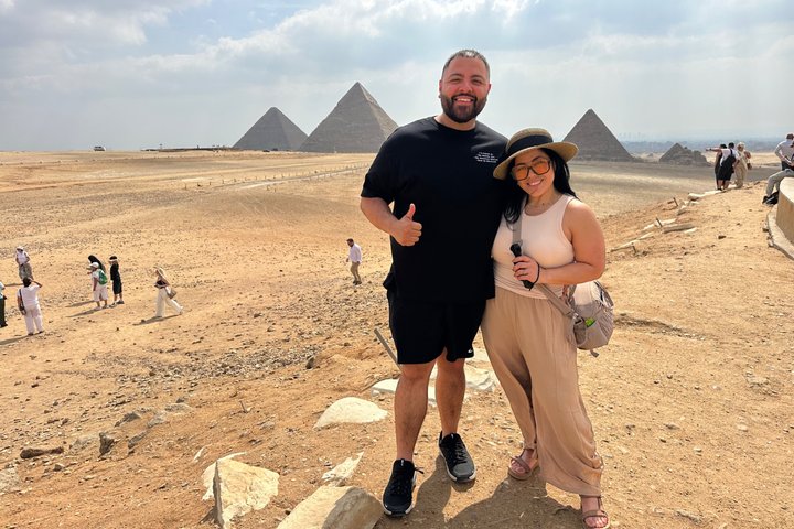 Privérondleiding door de piramides van Gizeh, Saqqara & Memphis met Egyptoloog