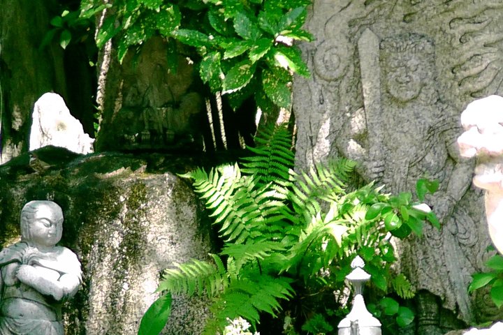 Spirituelle Power Spot-templer og en tidsreise-helligdom i Osaka