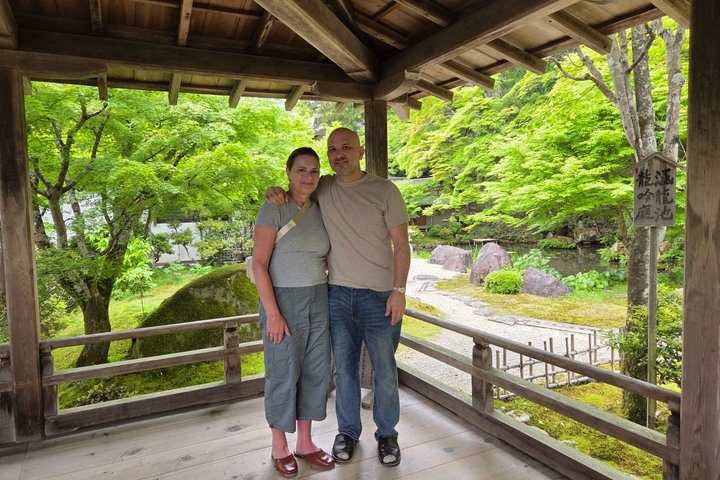 Kyoto in 1 dag vanuit Kobe : Privé autotour, Gids met licentie