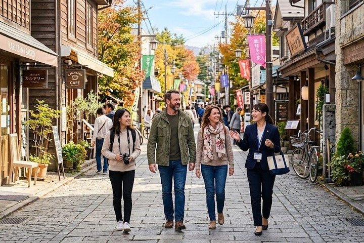 Karuizawa tilpasset privat tur på 1 dag med lisensiert Guide