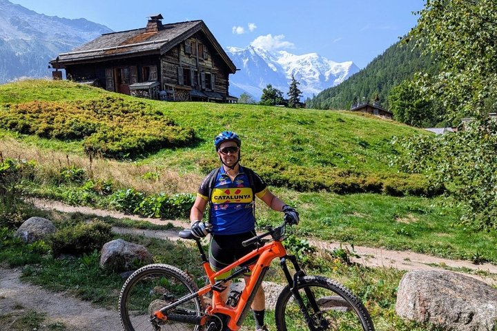 Chamonix aluguel de temporada de mountain bike elétrico para aventuras paisagísticas
