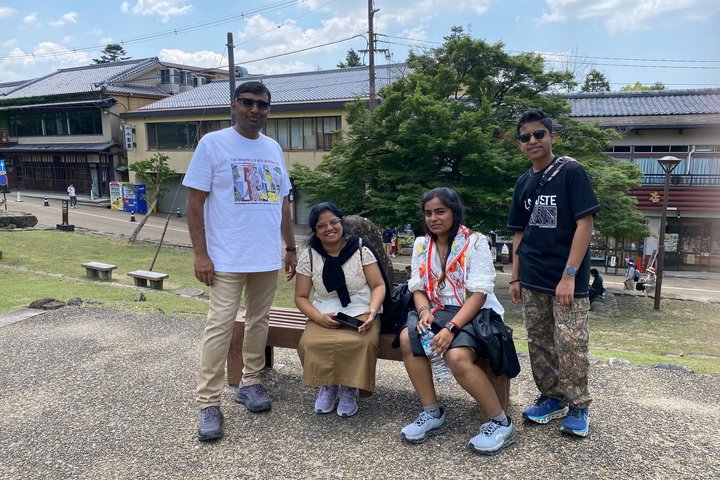 Excursion d'une journée à Nara au départ d'Osaka en voiture privée avec Guide licencié