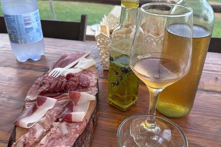 Montepulciano : Tour por la Granja Cinta Senese, Degustación de alimentos & vinos