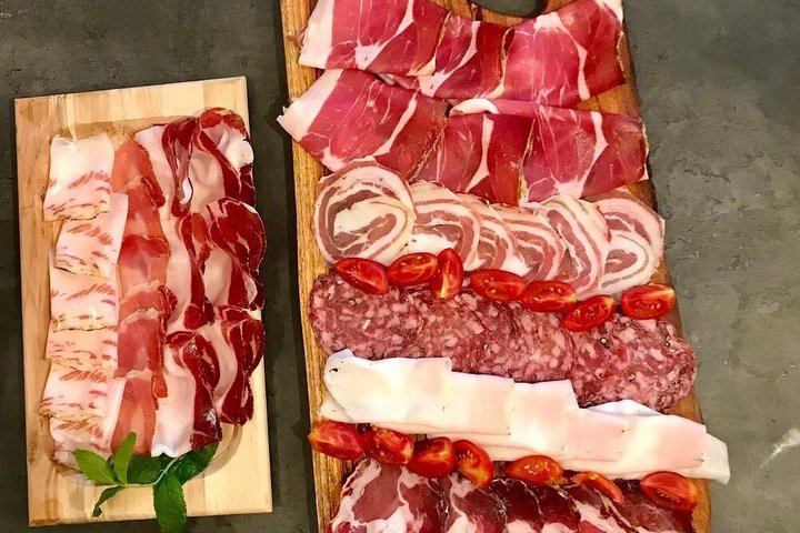 Montepulciano : Tour por la Granja Cinta Senese, Degustación de alimentos & vinos