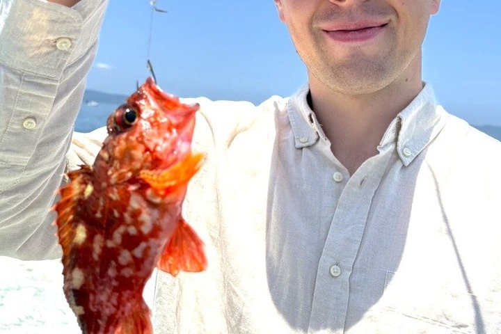 Une expérience de pêche en mer dans l'océan au plus près d'outre-mer