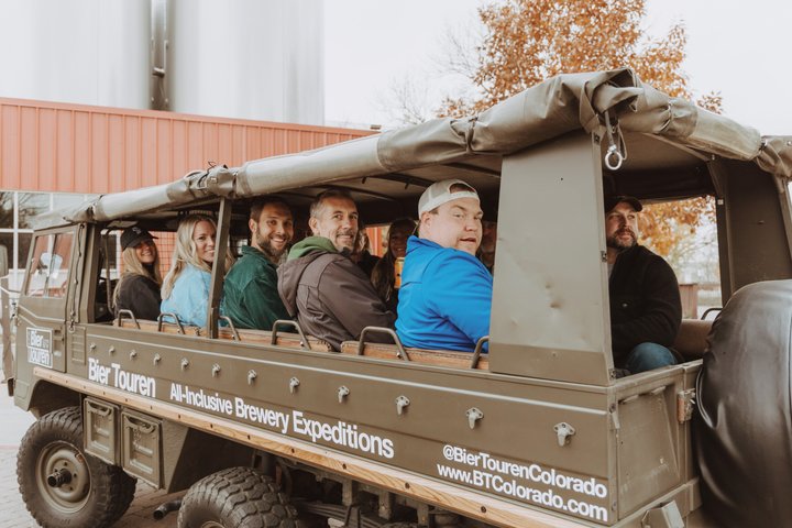 Bryggeri tur i Vintage Safari køretøj med Bier Touren