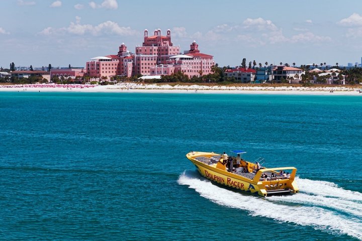 Crucero de aventuras por el Dolphin Racer en St. Pete